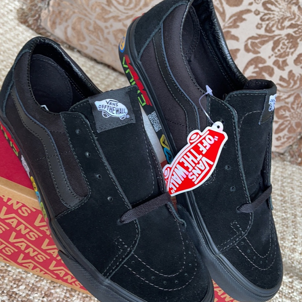 Vans Sk8-Low Disruptive Black/Black - Picture 11 of 16
